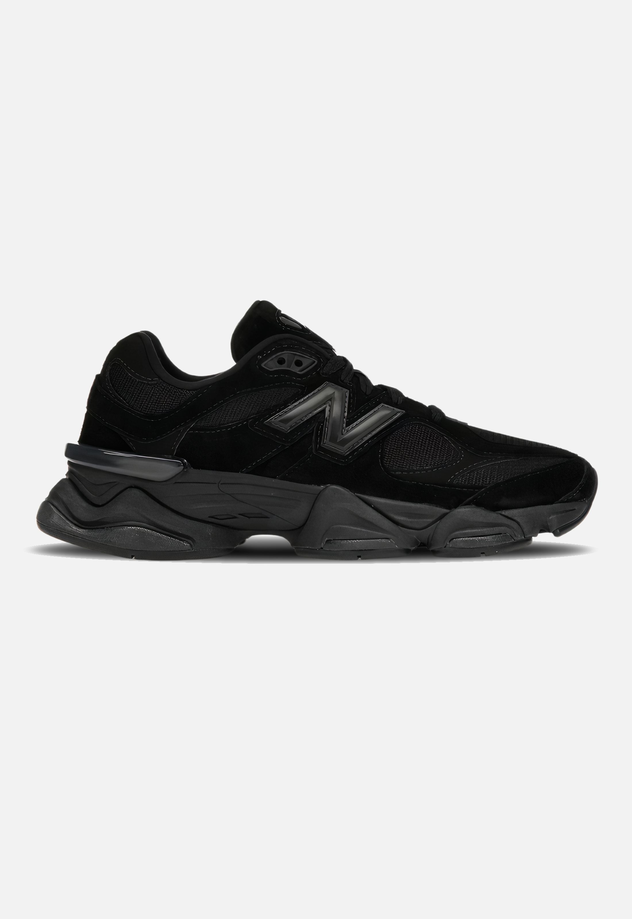 New Balance 9060 Triple Black Revered Footwear